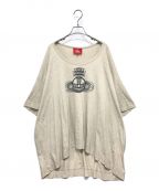 Vivienne Westwood RED LABELヴィヴィアンウエストウッドレッドレーベル）の古着「オーブプリントTシャツ」｜ベージュ