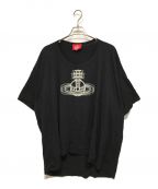 Vivienne Westwood RED LABELヴィヴィアンウエストウッドレッドレーベル）の古着「オーブプリントTシャツ」｜ブラック