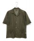 Needles（ニードルズ）の古着「Cabana Shirt - C/PE/R Lace Cloth / Stripe」｜オリーブ