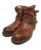 CHIPPEWAチペワ）の古着「91065 ENGINEER BOOTS エンジニアブーツ」｜ブラウン