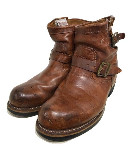 CHIPPEWA（チペワ）CHIPPEWA (チペワ) 91065 ENGINEER BOOTS エンジニアブーツ ブラウン サイズ:8Eの古着・服飾アイテム