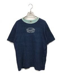 45R（フォーティーファイブアール）の古着「インディゴ染めTシャツ」｜インディゴ