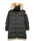 CANADA GOOSEカナダグース）の古着「SHELBURNE PARKA ファー付きダウンコート」｜ブラック