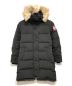 CANADA GOOSE（カナダグース）の古着「SHELBURNE PARKA ファー付きダウンコート」｜ブラック