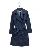 YANUKヤヌーク）の古着「TRENCH COAT デニムトレンチコート 57153214」｜ブルー