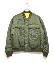 DAN（ダン）の古着「DAN TRANSPORT JACKET  フライトジャケット」｜オリーブ