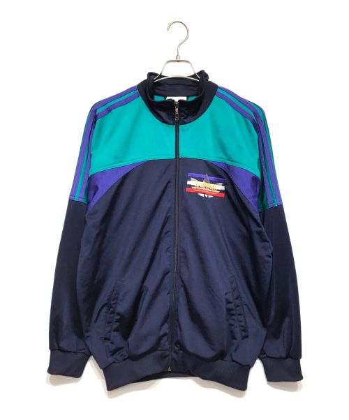 adidas（アディダス）adidas (アディダス) 80sトラックジャケット ネイビー サイズ:USA Lの古着・服飾アイテム