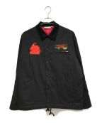 BlackEyePatchブラックアイパッチ）の古着「BURNING OG LABEL DUCK JACKET ダックジャケット」｜ブラック