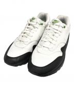 NIKEナイキ）の古着「Air Max 1 'Chlorophyll' ローカットスニーカー」｜ホワイト×ブラック