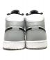 NIKE (ナイキ) AIR JORDAN 1 MID ミッドカットスニーカー light smoke grey/black-white サイズ:29.0：11000円