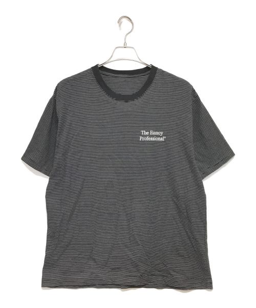 ENNOY（エンノイ）ENNOY (エンノイ) S／S Border T-Shirts 22SS ブラック サイズ:Mの古着・服飾アイテム