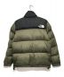 THE NORTH FACE (ザ ノース フェイス) NUPTSE JACKET ヌプシジャケットダウンジャケット カーキ×ブラック サイズ:L：19000円