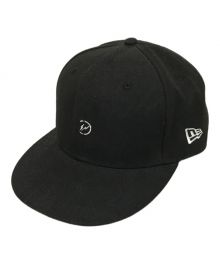 New Era×FRAGMENT DESIGN（ニューエラ×フラグメントデザイン）の古着「コラボスナップバックキャップ」｜ブラック