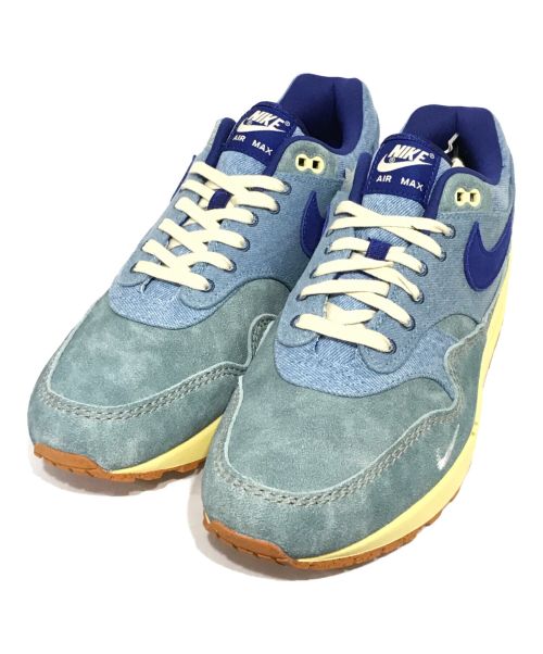 NIKE（ナイキ）NIKE (ナイキ) AIR MAX 1 PREMIUM ローカットスニーカー ブルー サイズ:29.0の古着・服飾アイテム