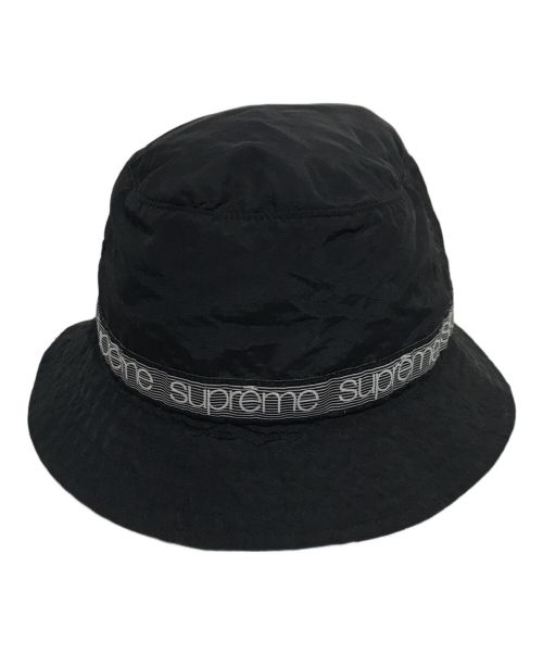 SUPREME（シュプリーム）SUPREME (シュプリーム) 18SS tonal taping crusher ハット ブラック サイズ:SMALL/MEDIUMの古着・服飾アイテム