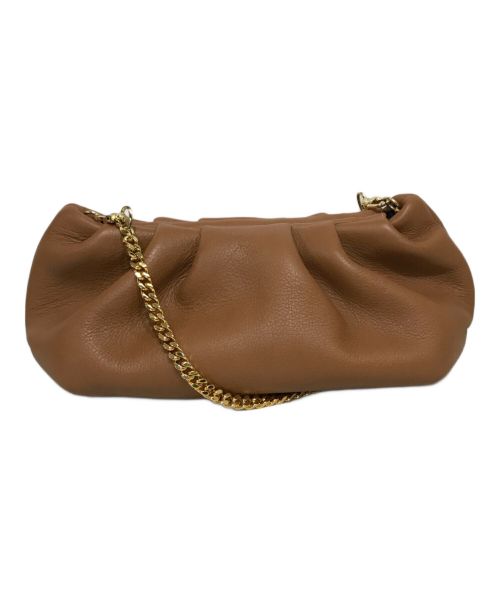 BRENTELLA（ブレンテッラ）BRENTELLA (ブレンテッラ) BRENTELLA BAG チェーンク ラッチバッグ ブラウンの古着・服飾アイテム