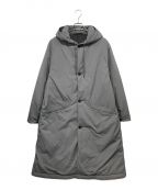 STEVEN ALANスティーブンアラン）の古着「22AW RE/NY NMD HOODED COAT  パファーフーデットコート」｜グレー