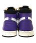 NIKE (ナイキ) Air Jordan 1 High Zoom Comfort ハイカットスニーカー Purple/White/Black サイズ:28.5：12000円