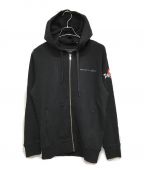 MOOSE KNUCKLESムース ナックルズ）の古着「ZIP UP HOODIE JAPAN LIMITED ジップパーカー」｜ブラック