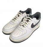 NIKEナイキ）の古着「AIR FORCE 1 LOW BY YOU ローカットスニーカー」｜ホワイト×グレー