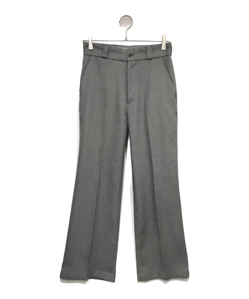 THE SHINZONE（ザ シンゾーン）THE SHINZONE (ザ シンゾーン) CENTER PRESS PANTS スラックス グレー サイズ:34の古着・服飾アイテム