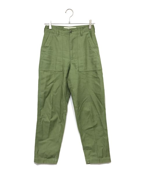 THE SHINZONE（ザ シンゾーン）THE SHINZONE (ザ シンゾーン) BAKER PANTS ベイカーパンツ グリーン サイズ:34の古着・服飾アイテム