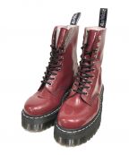 Dr.Martens×AGYNESS DEYNドクターマーチン×アギネス・ディーン）の古着「パテントランパーブーツ」｜エンジ