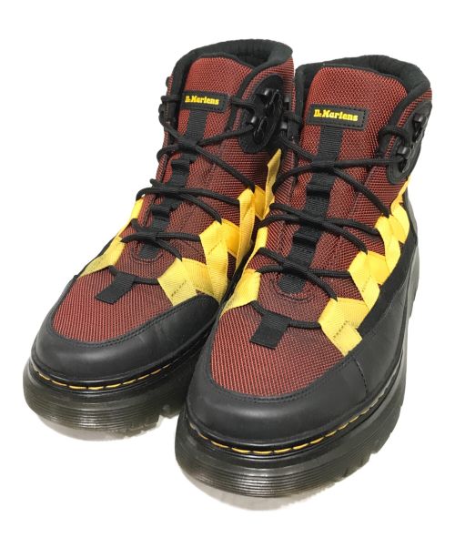 Dr.Martens（ドクターマーチン）Dr.Martens (ドクターマーチン) BOURY 8 タイ ブーツ レッド×イエロー×ブラック サイズ:UK9の古着・服飾アイテム