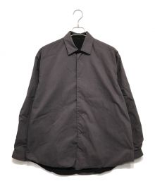 MARKA（マーカ）の古着「REVERSIBLE SHIRT リバーシブルシャツ」｜PURPLISH BROWN