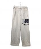 KHOKIコッキ）の古着「2 Tuck sweat pants スウェットパンツ」｜グレー