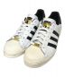 adidas（アディダス）の古着「SUPERSTAR 80s コラボローカットスニーカー」｜ホワイト×ブラック