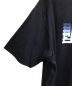 中古・古着 ENNOY (エンノイ) Electric Logo GradationTシャツ プリントTシャツ ネイビー サイズ:L：15000円