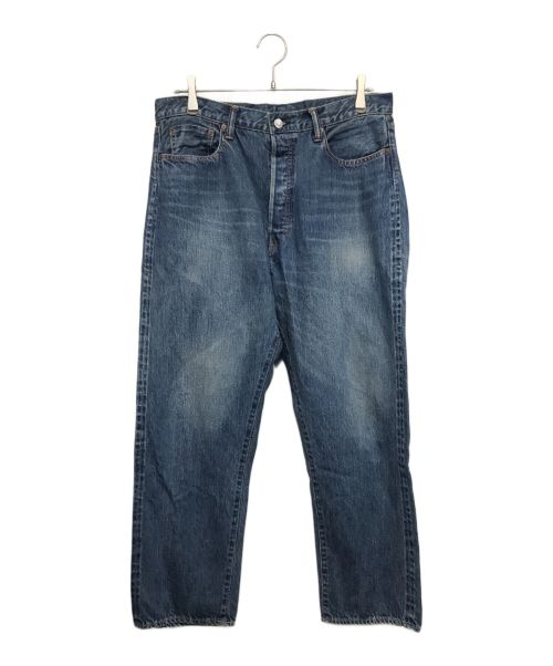 A.PRESSE（アプレッセ）A.PRESSE (アプレッセ) Washed Denim Wide Pants デニムパンツ 22AAP-04-05H ブルー サイズ:32の古着・服飾アイテム