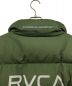 中古・古着 RVCA (ルーカ) パファージャケット グリーン サイズ:M：4480円