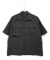 Denham（デンハム）の古着「DELIVERYMAN SHIRT 半袖シャツ」｜ブラック