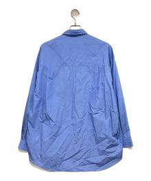 Graphpaper（グラフペーパー）の古着「Broad L/S Oversized Regular Collar Shirt  サックスブルーシャツ」｜ブルー