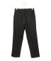 LAD MUSICIAN (ラッドミュージシャン) STRAIGHT TROUSERS スラックス ブラック サイズ:42：7000円