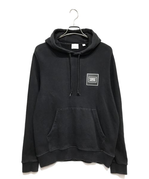 BURBERRY（バーバリー）BURBERRY (バーバリー) ENGLAND FRONT LOGO HOODIE フーディ パーカー ブラック サイズ:Sの古着・服飾アイテム