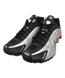 NIKE（ナイキ）の古着「Shox R4 Black METALLIC SILVER スニーカー」｜シルバー