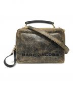 MARC JACOBSマークジェイコブス）の古着「ヴィンテージ ザ ボックス 2WAYショルダーバッグ」｜ブラウン×ブラック