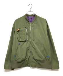 ENDRECHERI×ZOZO（エンドリケリー×ゾゾ）の古着「BACK POCKET JACKET バックポケットジャケット」｜オリーブ