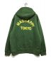 madhappy (マッドハッピー) TOKYO EXCLUSIVE HOODIE プリントフーディ グリーン サイズ:XL：12000円