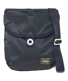 PORTER（ポーター）の古着「FRAME SHOULDER BAG フレームショルダーバッグ」｜ネイビー