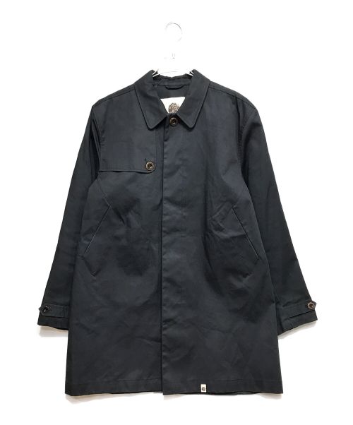 pretty green（プリティーグリーン）Pretty Green (プリティーグリーン) ステンカラーコート ブラック サイズ:XLの古着・服飾アイテム