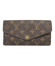 LOUIS VUITTON（ルイ ヴィトン）の古着「モノグラム ポルトフォイユ サラ 長財布」｜ブラウン