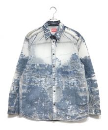 DIESEL（ディーゼル）の古着「D-SIMPLY デニムシャツ」｜ブルー