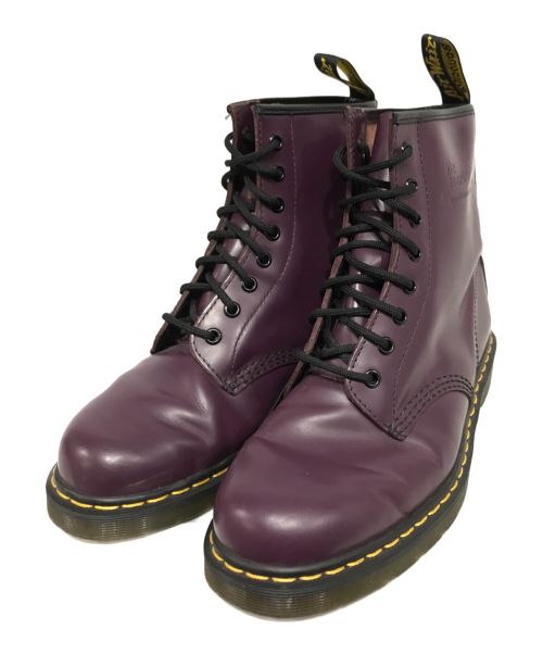 Dr.Martens（ドクターマーチン）Dr.Martens (ドクターマーチン) 8ホールブーツ パープル サイズ:US9の古着・服飾アイテム