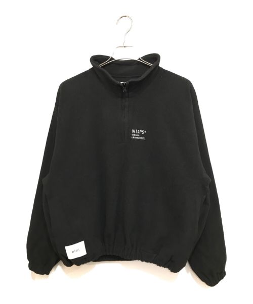 WTAPS（ダブルタップス）WTAPS (ダブルタップス) 23AW DEPST SWEATER POLY FORTLESS フリースプルオーバー ブラック サイズ: X02の古着・服飾アイテム