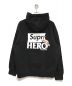 SUPREME (シュプリーム) ANTIHERO Hooded Sweatshirt プリントパーカー ブラック サイズ: L：20000円