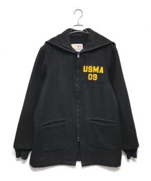 CADET UNIFORM FACTORY（カデットユニフォームファクトリー）の古着「CADET UNIFORM FACTORY WEST POINT USMA ウール カデットコート」｜ブラック